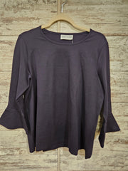 NAVY LONG SLEEVE TOP (NEW) $65