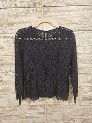 NAVY W/ ATTACHED CAMI TOP