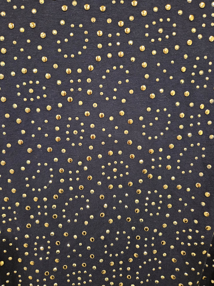 NAVY/SILVER TOP $109