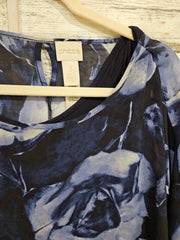 NAVY FLORAL W/TANK TOP $99