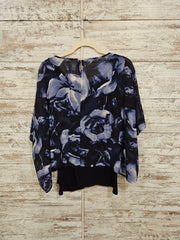 NAVY FLORAL W/TANK TOP $99