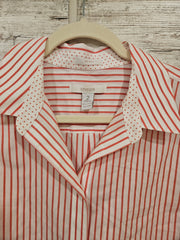 WHITE/RED NO IRON SHIRT $99