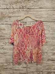 PINK/ORANGE TOP $69