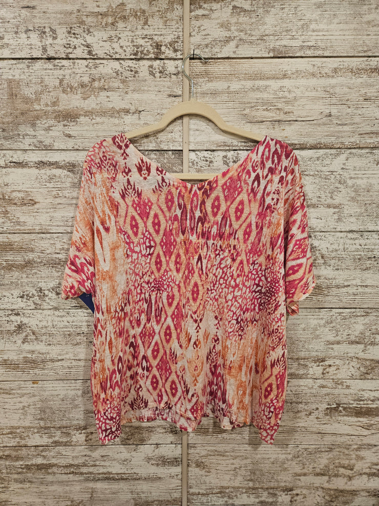 PINK/ORANGE TOP $69