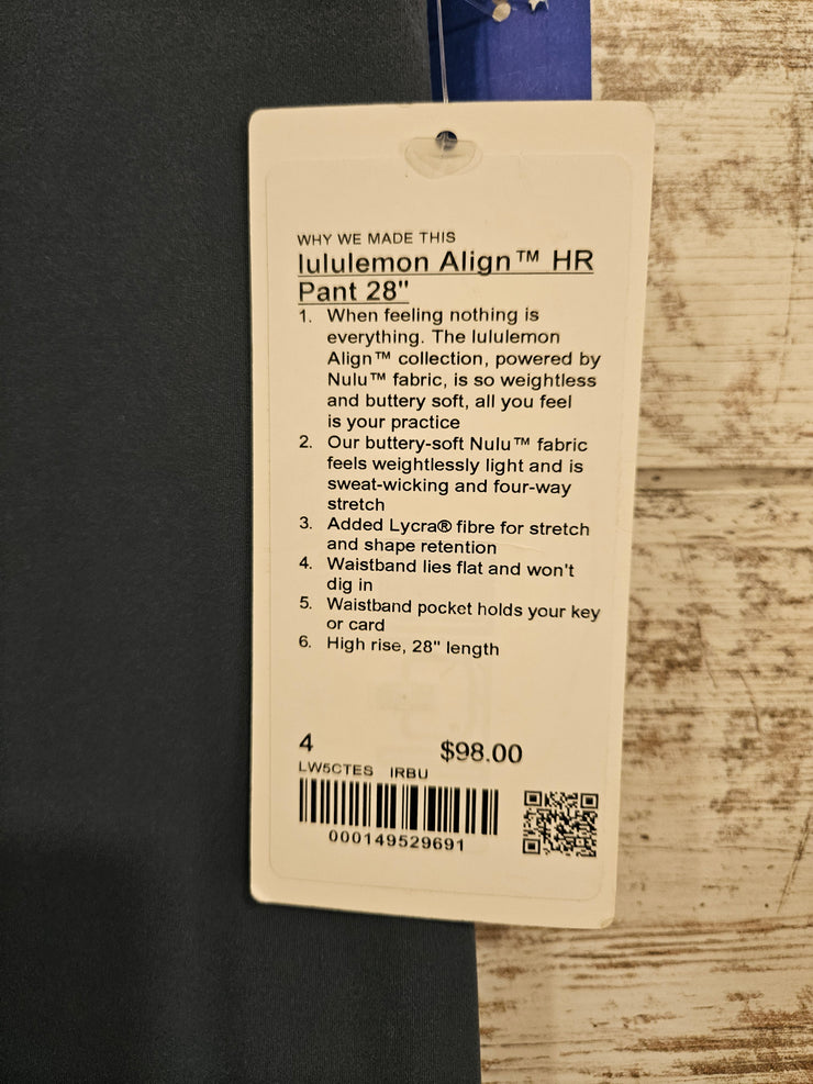 BLUE ALIGN 28"LEGGINGS-NEW$98