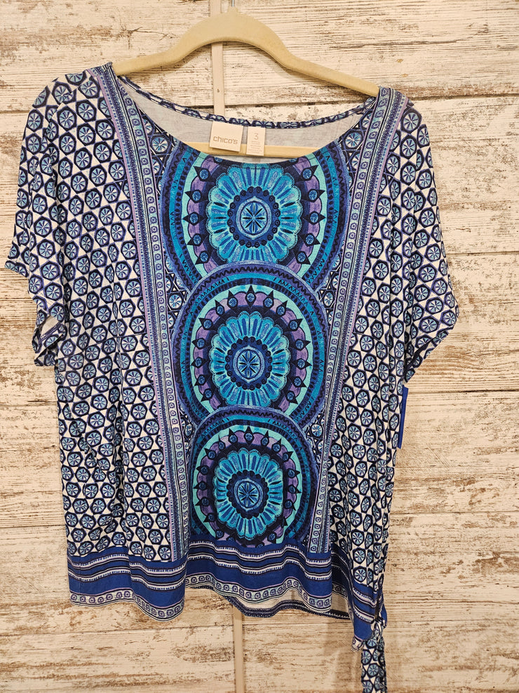 BLUE/TURQUOISE TOP $79