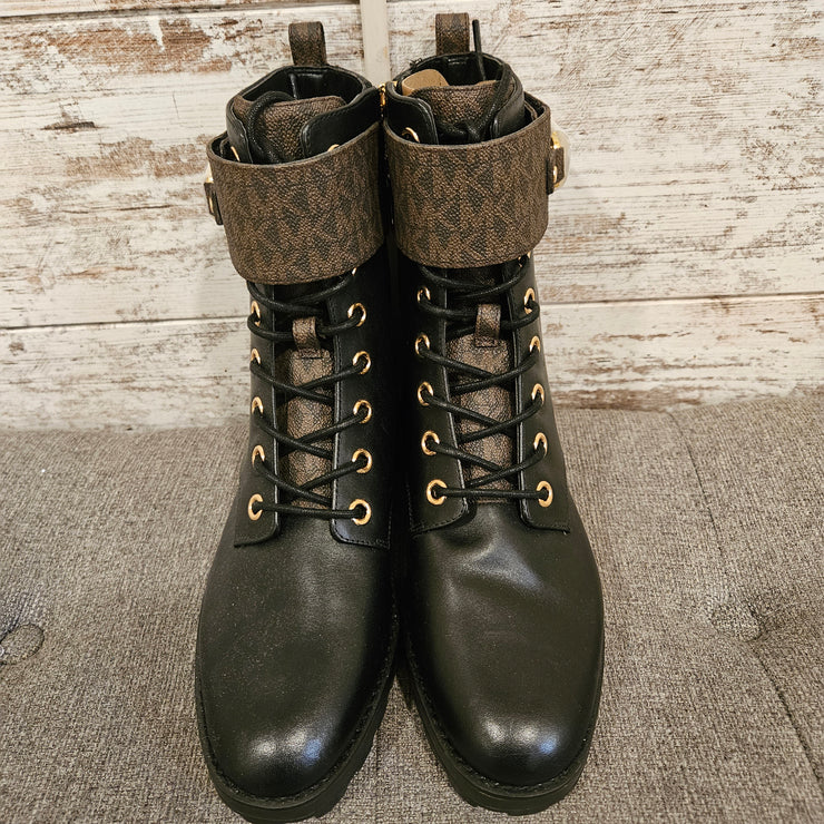 BLACK COMBAT BOOTS (NEW) $195