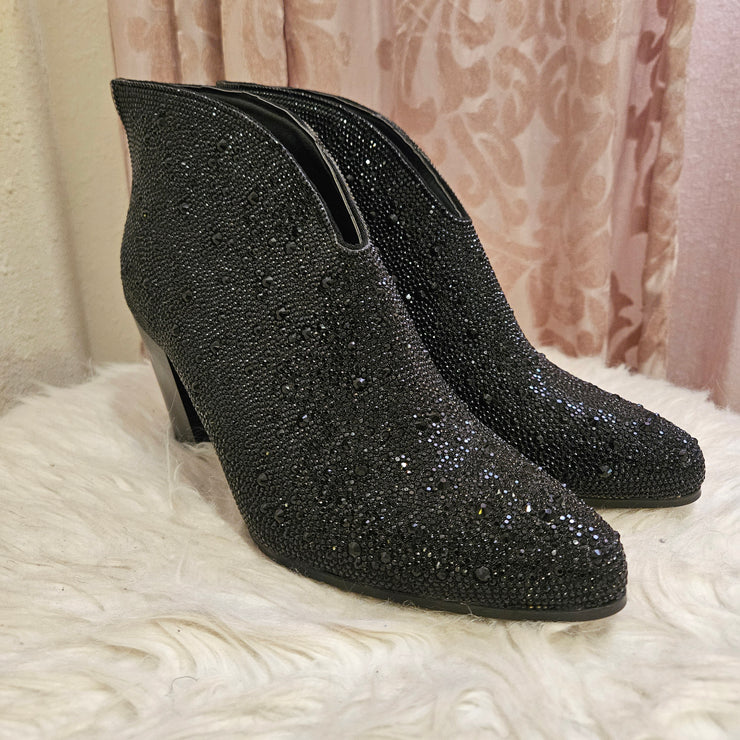 BLACK SPARKLY BOOTS (NEW) $99