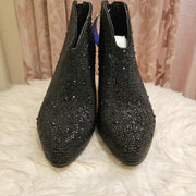 BLACK SPARKLY BOOTS (NEW) $99