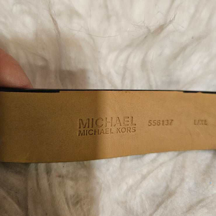 GRAY/BLACK BELT BAG $88