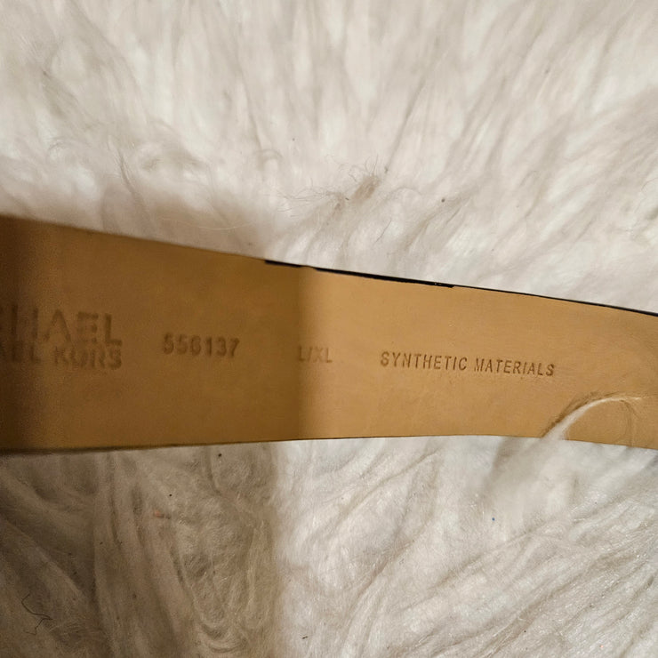 GRAY/BLACK BELT BAG $88