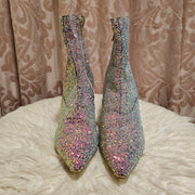 PINK GLITTER BOOTS (NEW) $169