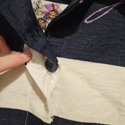 NAVY/WHITE STRIPED JKT $149