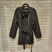 BLACK RAIN COAT - RETAIL $279