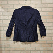 BLUE METALLIC JACKET $149