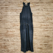 BLUE DENIM JUMPSUIT $188