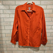 ORANGE LONG SLEEVE BLOUSE $89