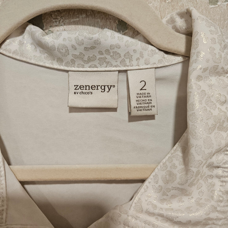 WHITE/GOLD JACKET $149