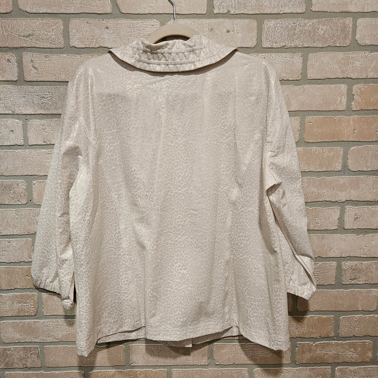 WHITE/GOLD JACKET $149