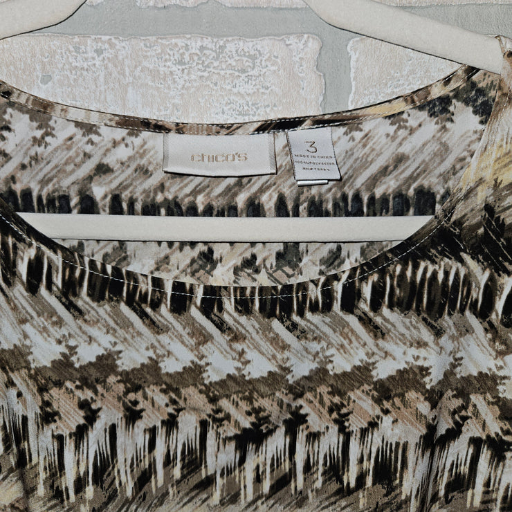 BROWN/TAN TOP $79