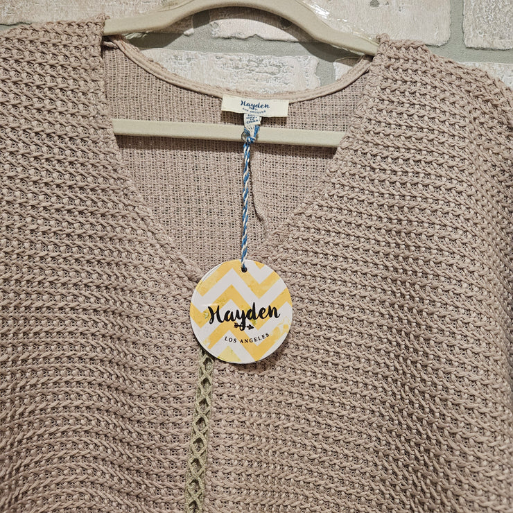 TAN ANTHRO. SWEATER (NEW) $129