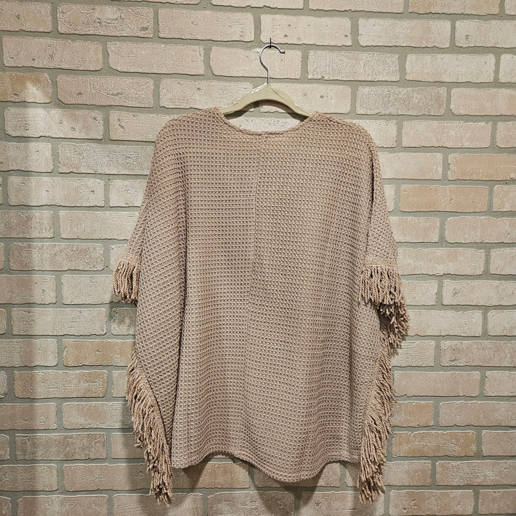 TAN ANTHRO. SWEATER (NEW) $129