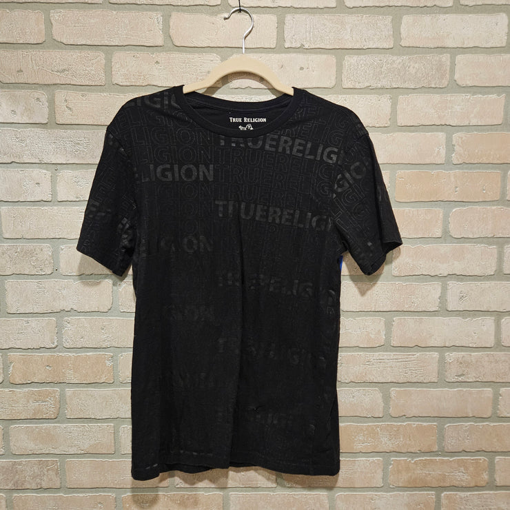 BLACK SHORT SLEEVE TOP $69