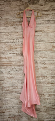 PINK LONG EVENING GOWN