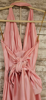 PINK LONG EVENING GOWN