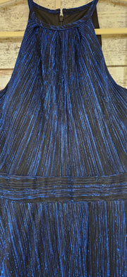 ROYAL BLUE SPARKLY LONG DRESS