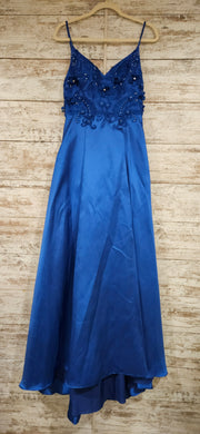ROYAL BLUE A LINE GOWN (NEW)