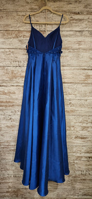 ROYAL BLUE A LINE GOWN (NEW)