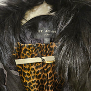 BLACK RABBIT FUR COAT $2000