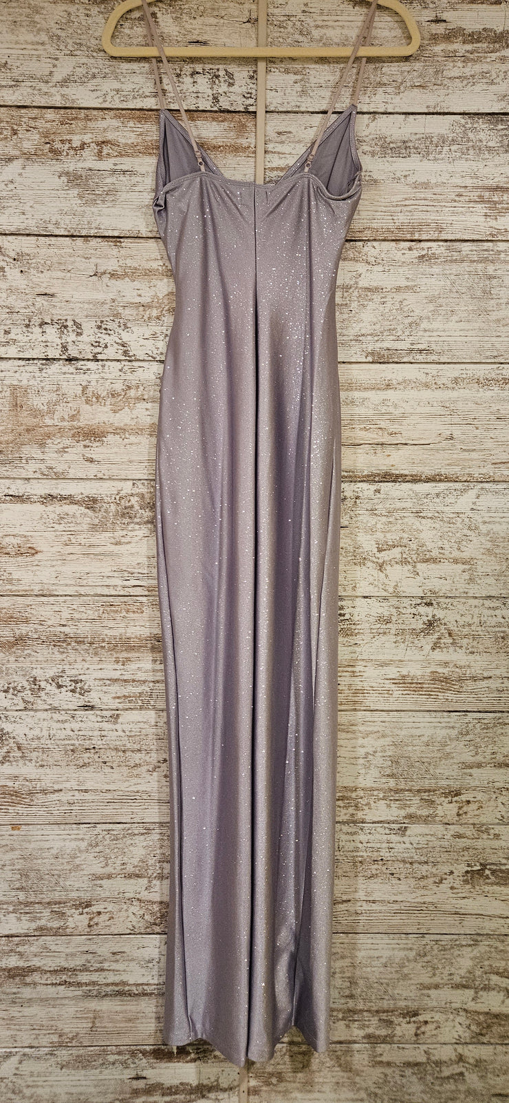 LAVENDER SPARKLY LONG DRESS