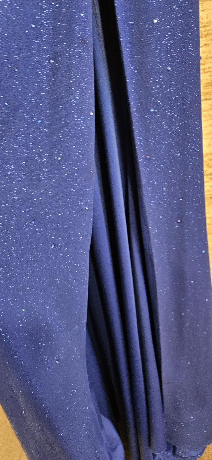 ROYAL BLUE SPARKLY LONG DRESS