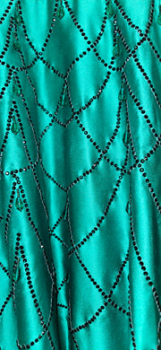 GREEN A LINE/PRINCESS GOWN