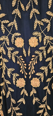 NAVY/PINK MIDI DRESS-NEW $279