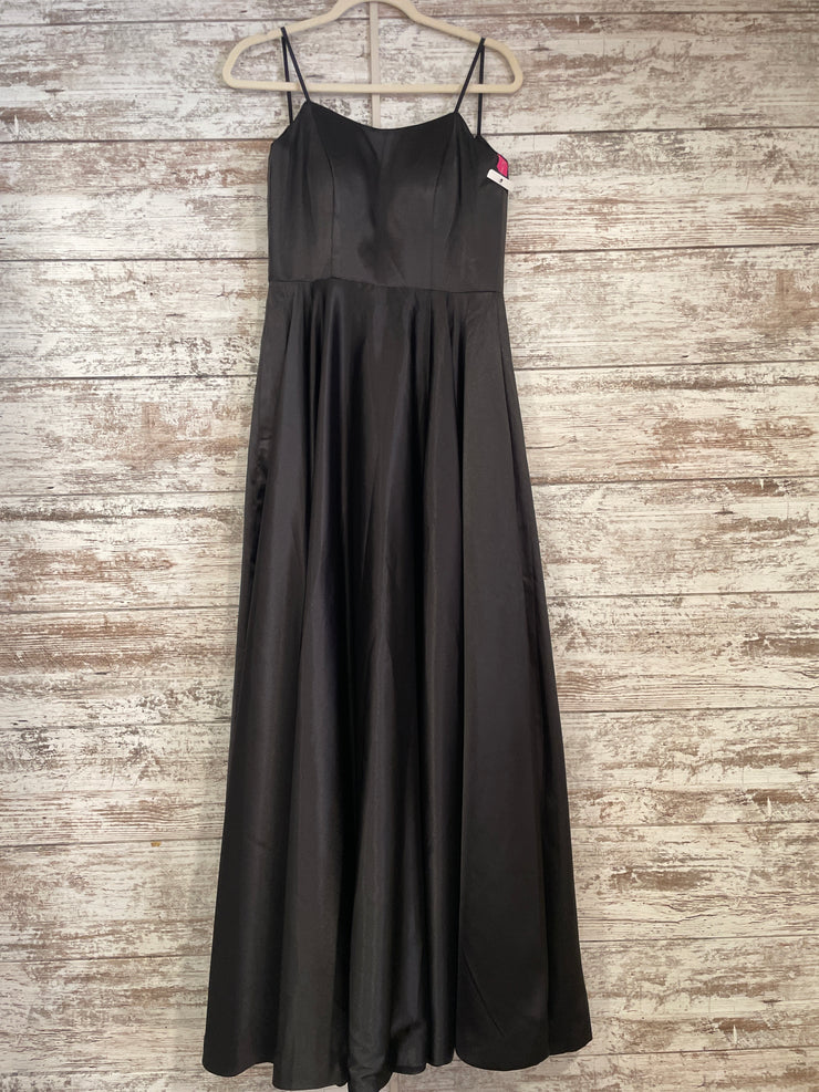 BLACK A LINE GOWN (NEW)