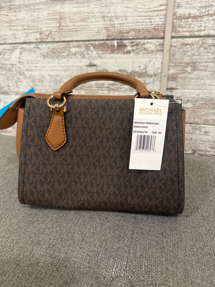 BROWN/TAN CROSSBODY-NEW$328