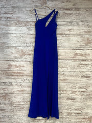 ROYAL BLUE 1 SHOULDER DRESS