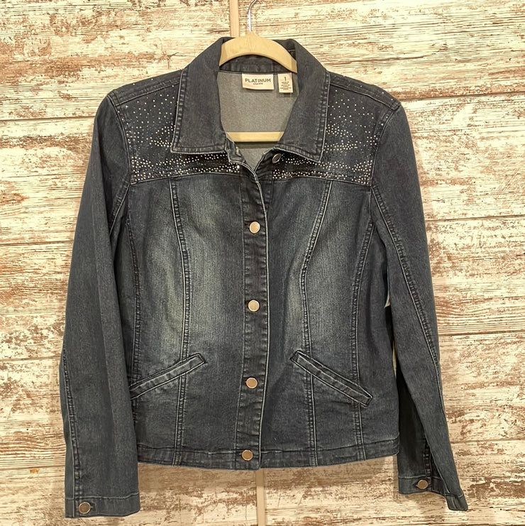 BLUE DARK DENIM JACKET $139