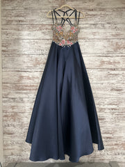 NAVY/NUDE/FLORAL A LINE (NEW)