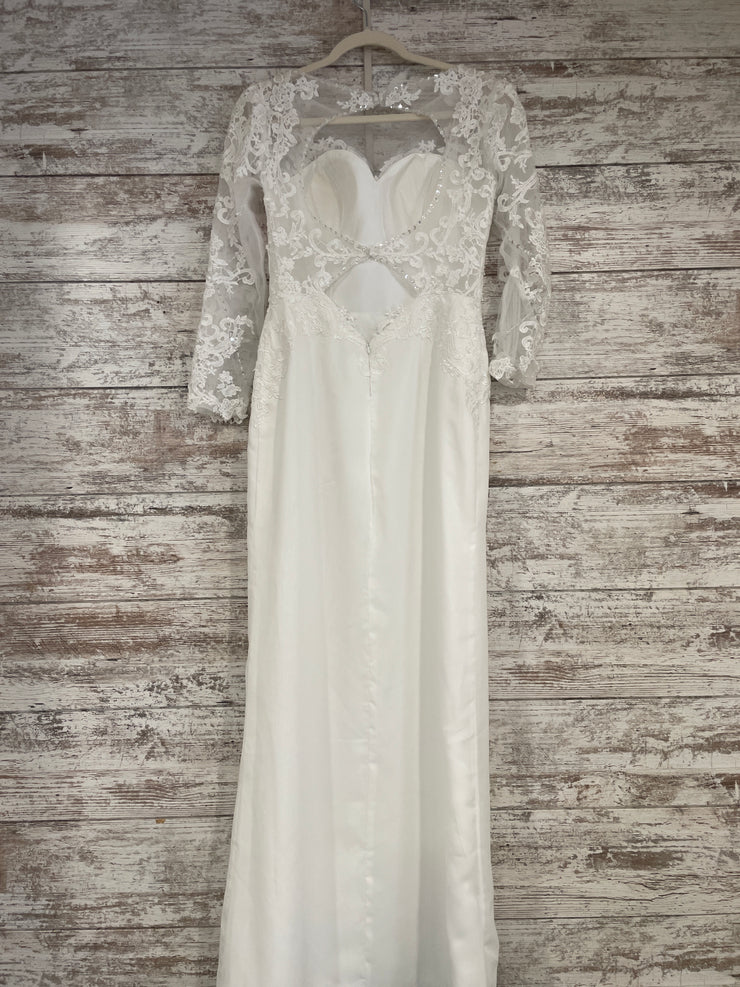 WHITE WEDDING GOWN (NEW)