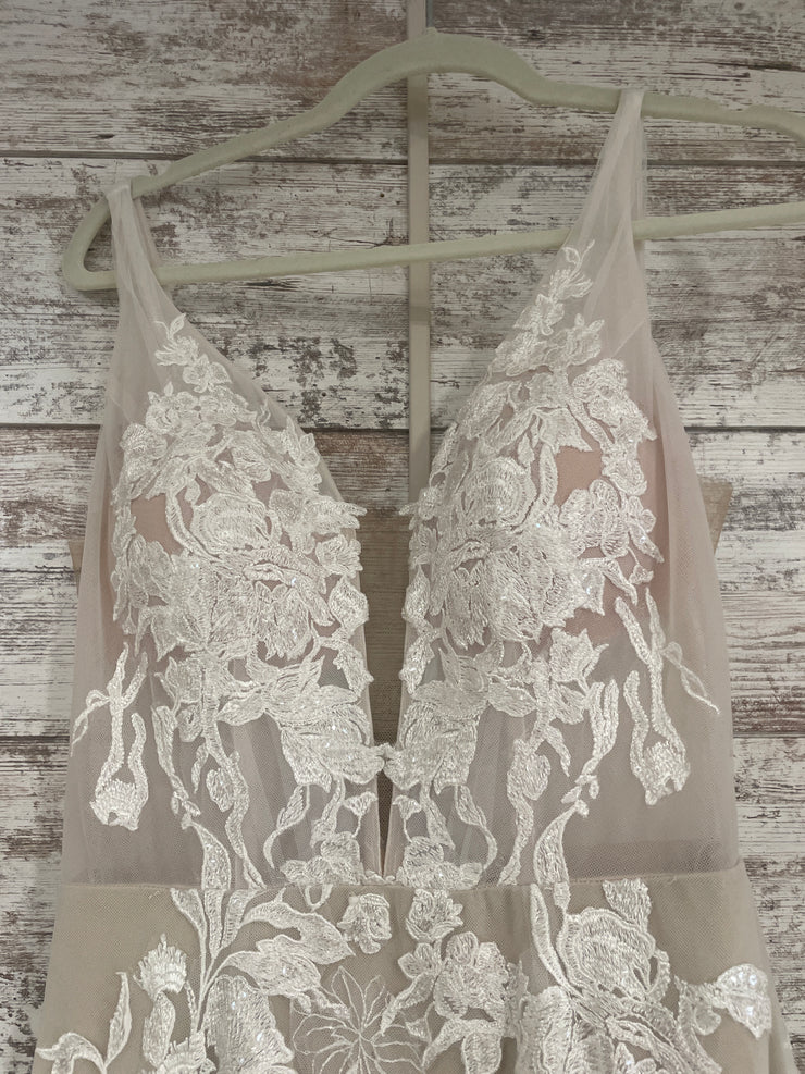 IVORY/NUDE WEDDING GOWN (NEW)