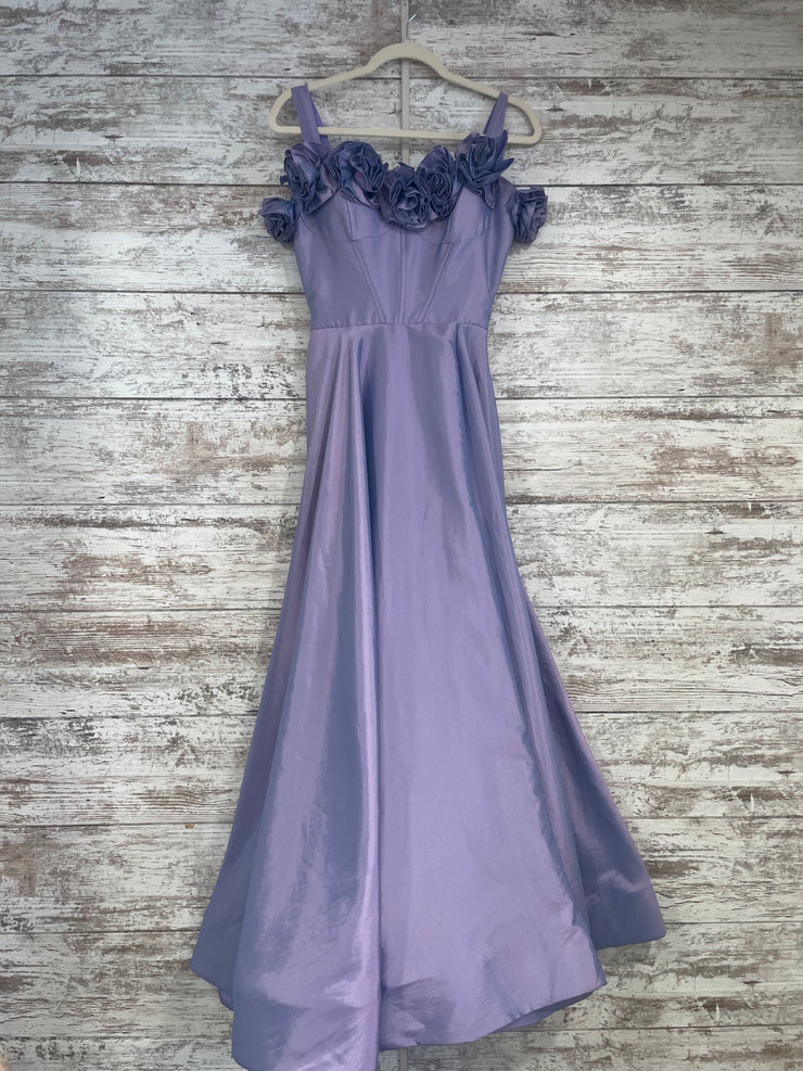 LAVENDER A LINE GOWN