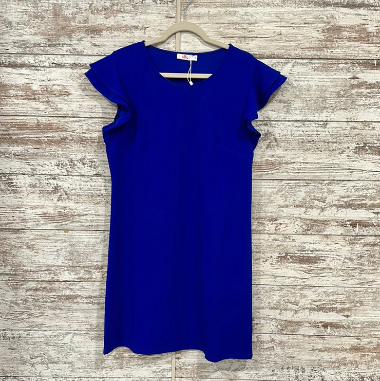 ROYAL BLUE SHORT DRESS (NEW)