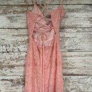 PINK LONG EVENING GOWN