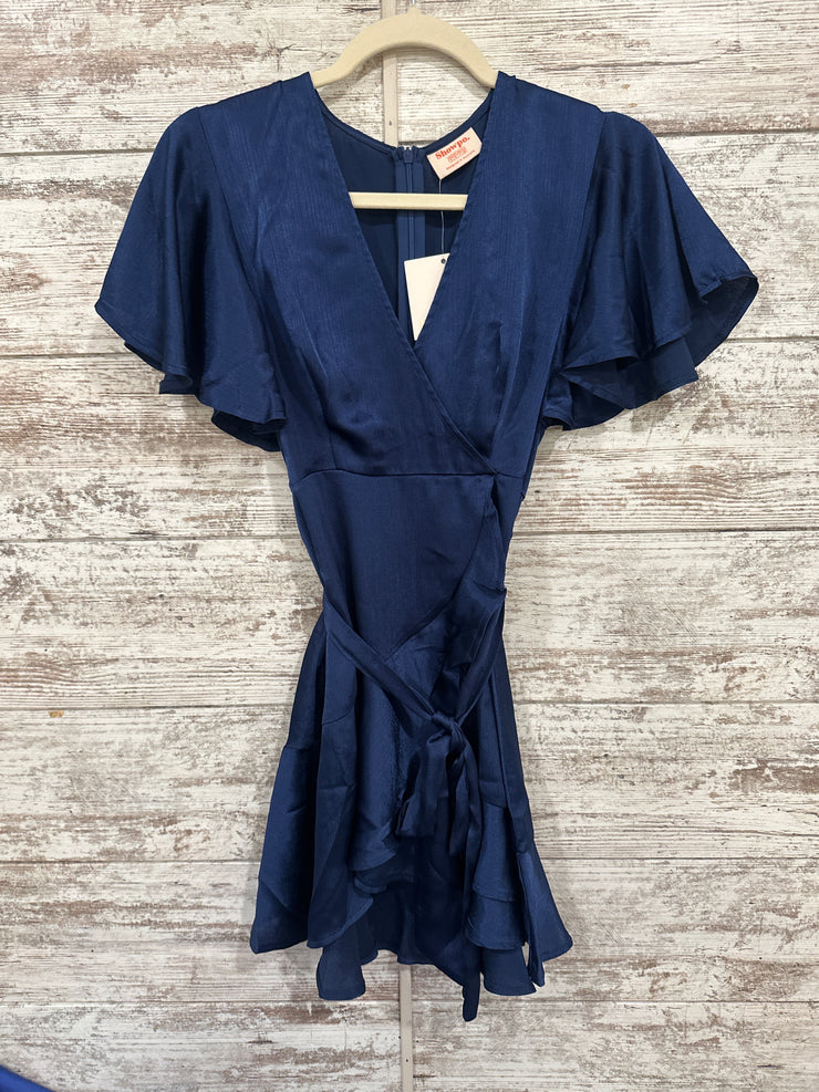 NAVY SHORT DRESS (NEW)