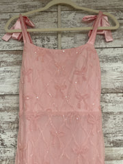 PINK LONG EVENING GOWN