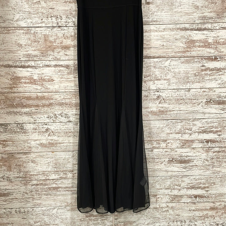BLACK LONG EVENING GOWN (NEW)